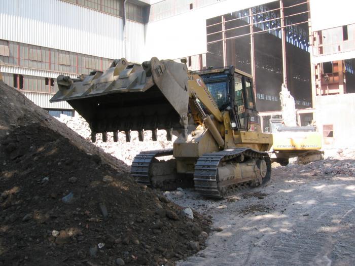 demolizione sottostazione elettrica (preparazione)