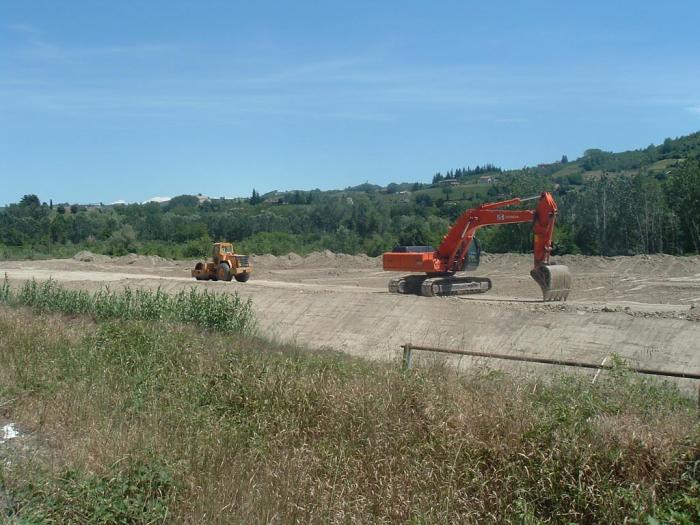 vista del cantiere