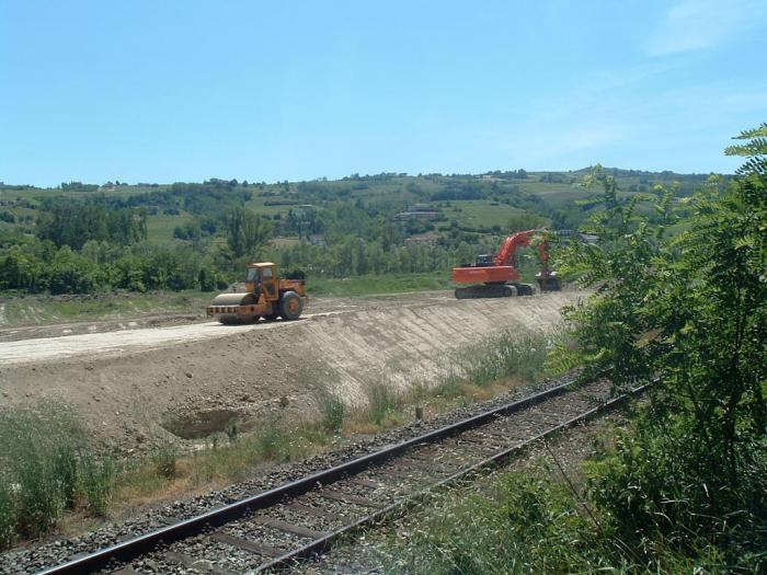 vista del cantiere