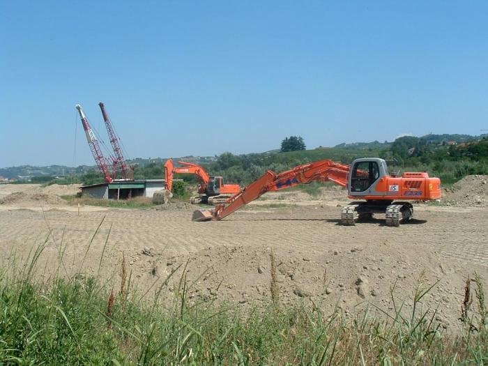 vista del cantiere