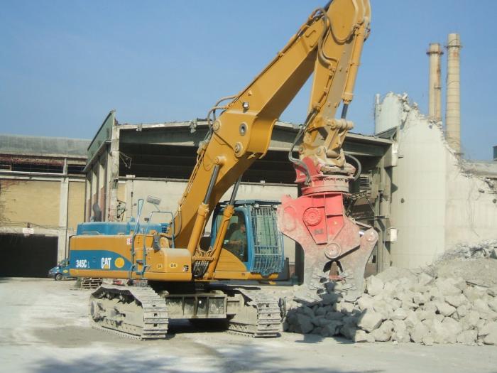 CAT 345C con pinza da 60 q.