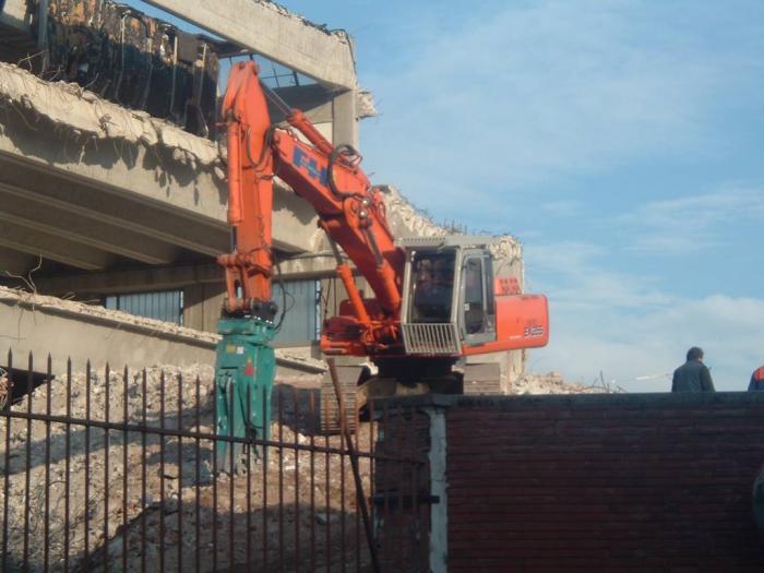 Un primo piano dell'EX355