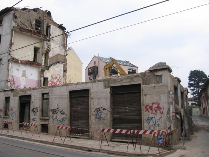 edificio da demolire