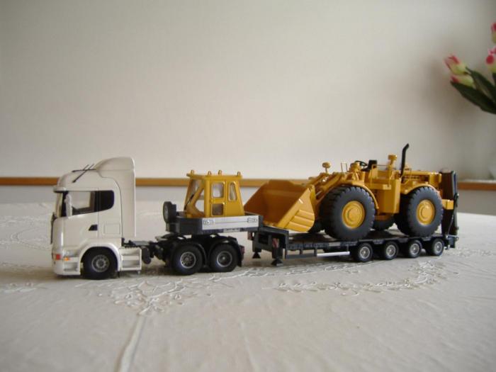 Scania R620 + Caterpillar 988