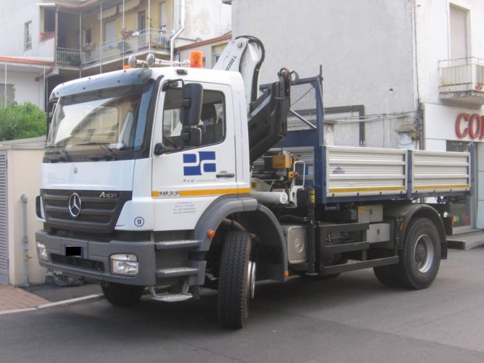 Mercedes-Benz Axor 1833 Padi costruzioni