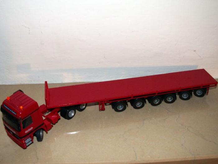 Actros + Nooteboom Ballast Trailer 6 assi