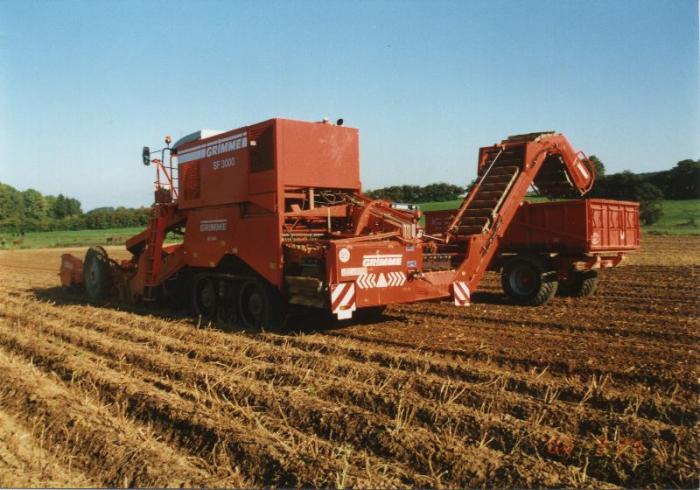 raccoglitrice patate