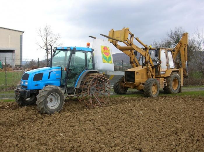 landini Globus 70 top + terna FB7B + spandiconcime