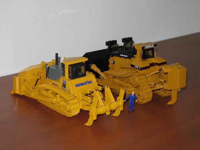 komatsu D375A e cat D11R CD retro