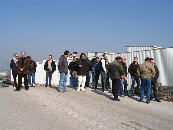 Visita alla Laverda 15-02-2008