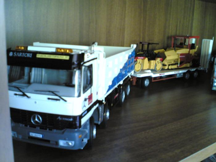 Actros e Dynapac