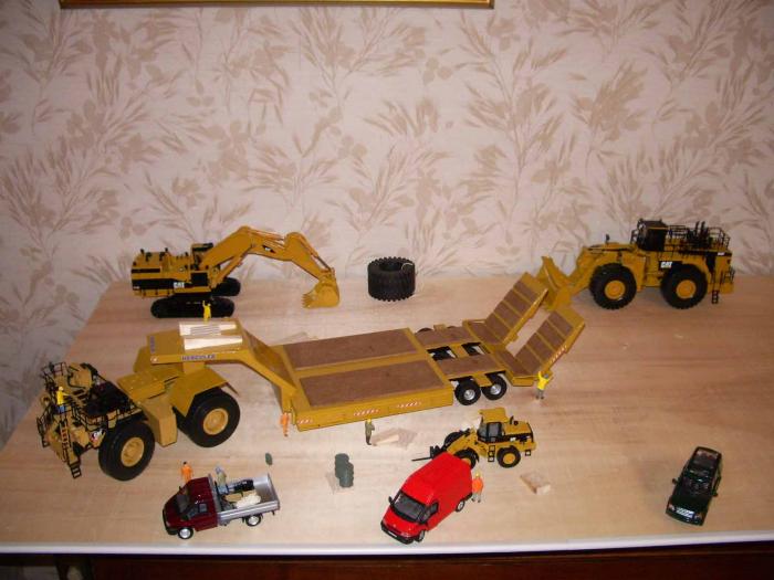 Arrivo di caricatore gommato in miniera