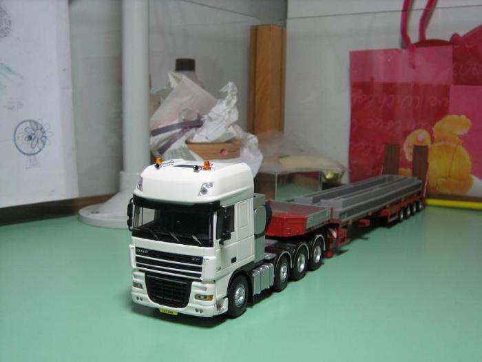 DAF 105XF 8x4 (WSImodels) + Rimorchio Tekno