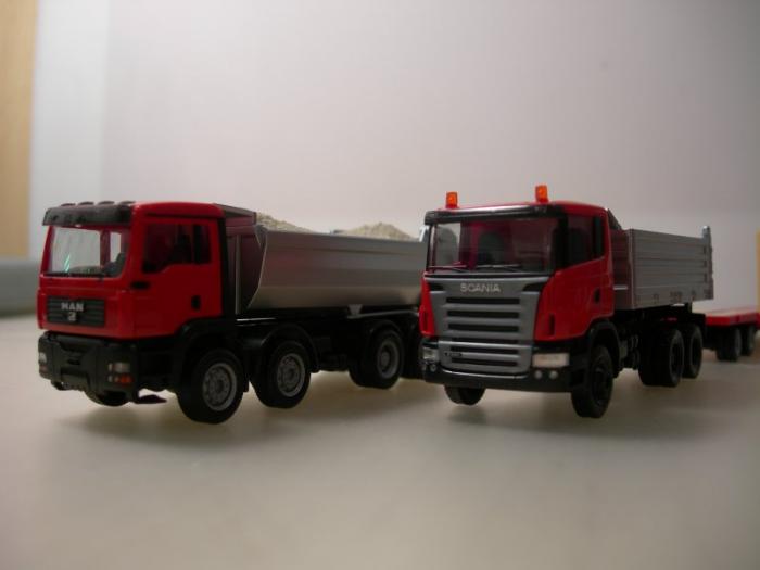 MAN TGA e Scania R420