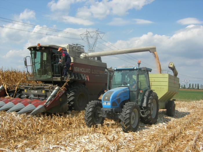 new holland L521e landini alpine85