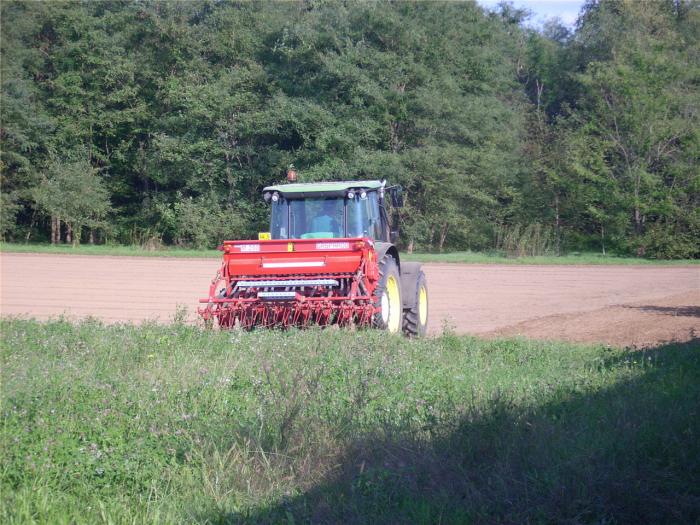 John Deere in semina con Gaspardo M250