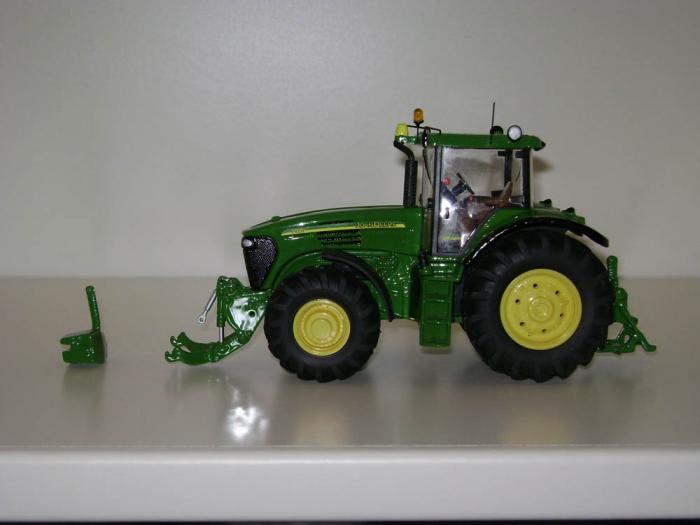 John Deere 7920 stacco zavorra