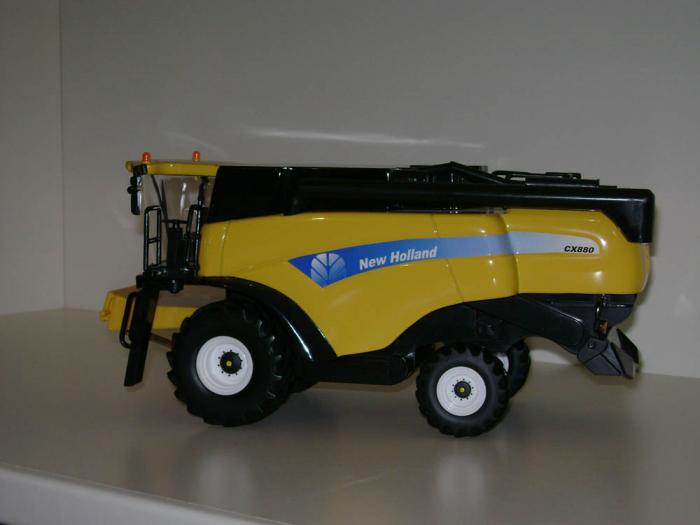 New Holland CX 880 senza barra lato