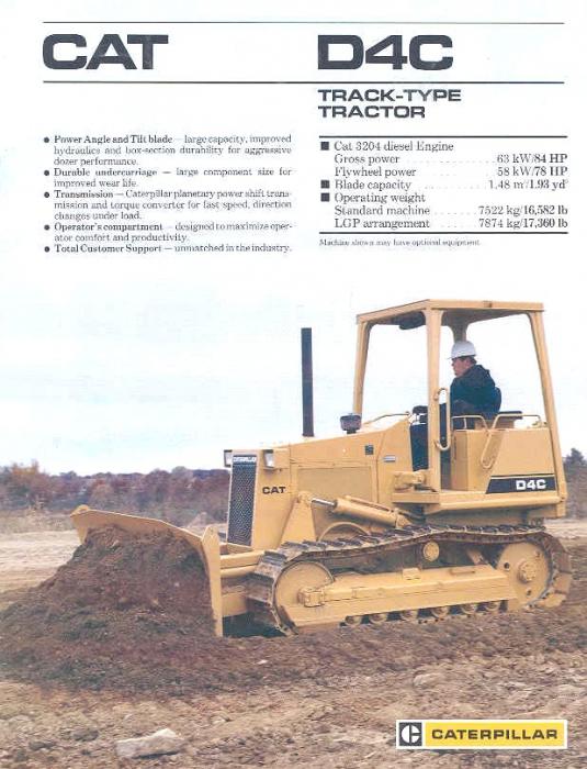 CAT D4C