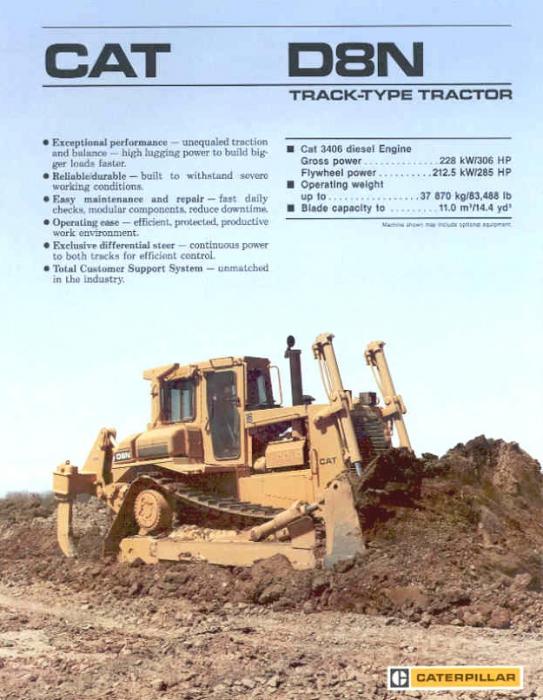 CAT D8N