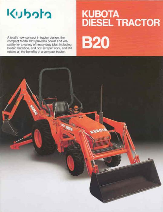 Kubota b 20