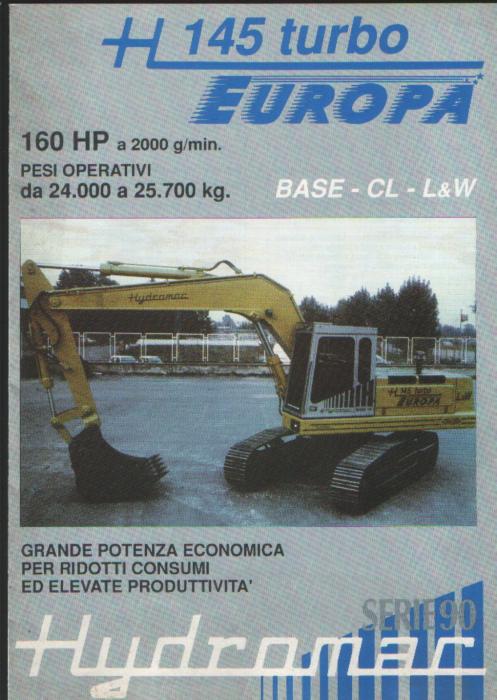 Hydromac H145 turbo Europa L&W serie90