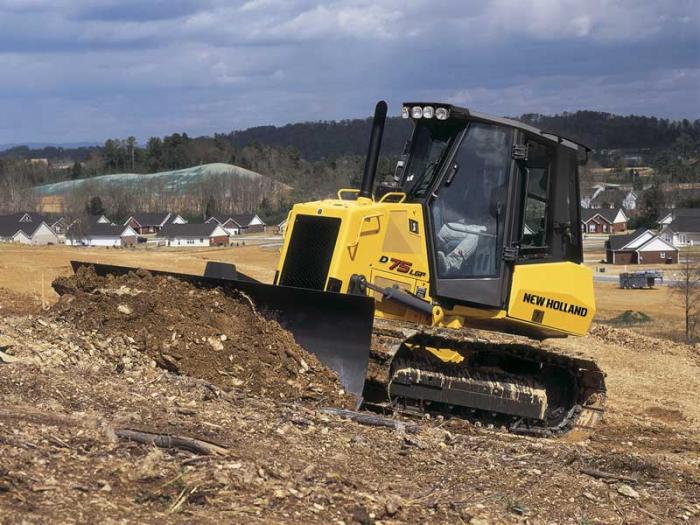 new holland d75