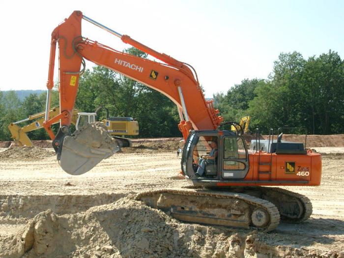 hitachi zaxis 460