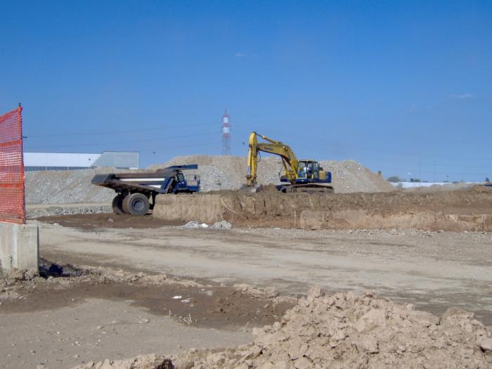 dumper Komatsu e PC 450 Torino Scavi Manzone