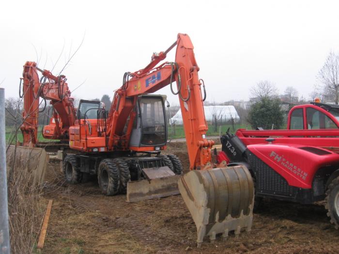 Fiat Hitachi EX135W