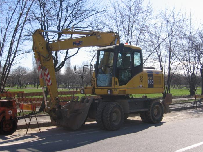 Komatsu PW160 Fimet