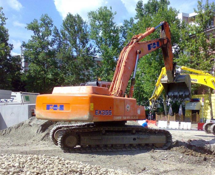 Fiat Hitachi EX 355