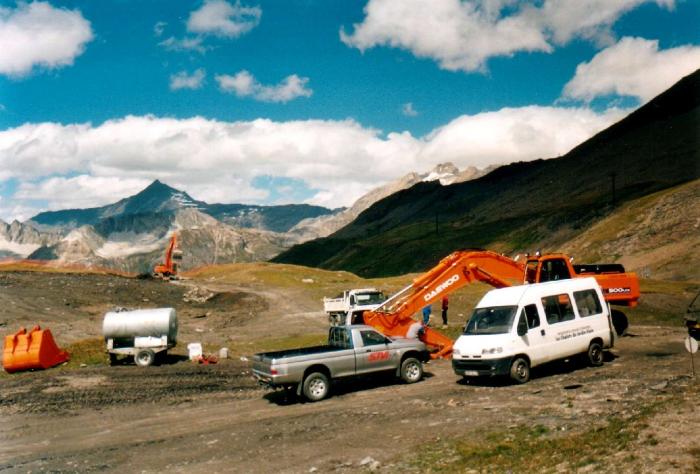 ..estate in Francia...2800 m s.l.m.: Col de l'Iseran...