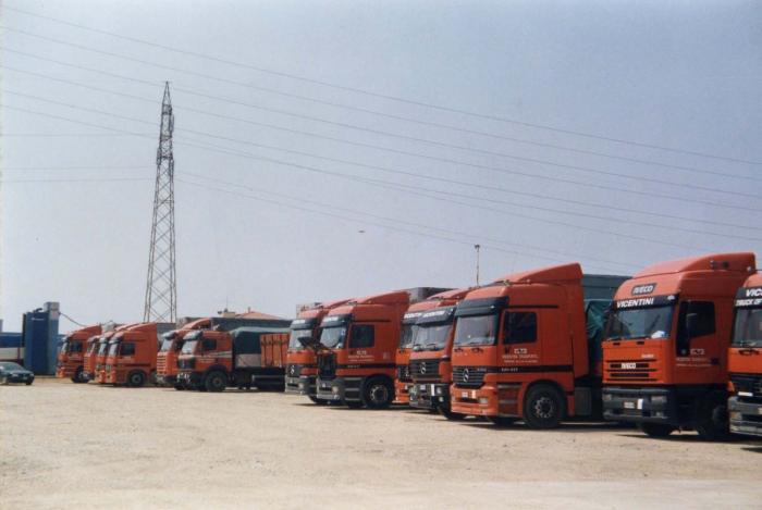 Camion Vicentini autotrasporti