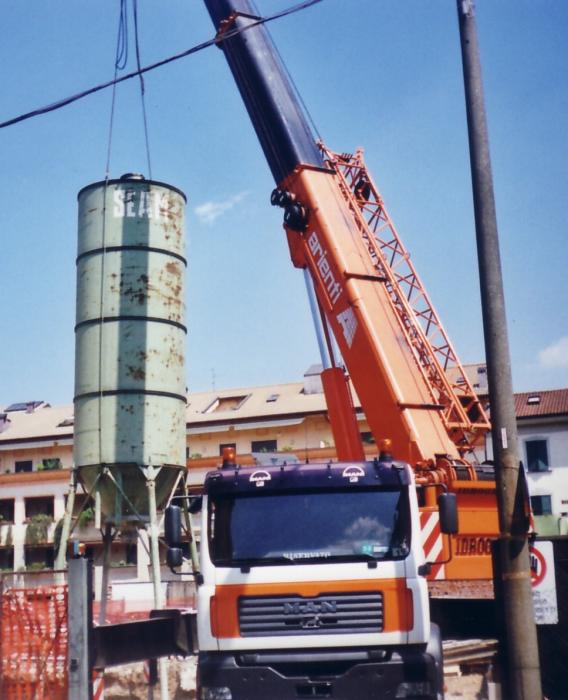 montaggio impianto betonaggio