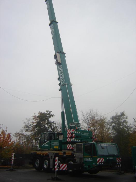 Autogru Terex - Ossola Montaggi 