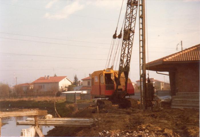 Ruston Bucyrus RB19 PALANCOLATO IN C.A. anni '70