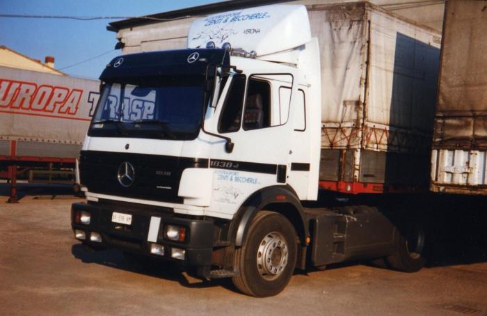 Mercedes 38 bilico a Sommacampagna verona nel 1997