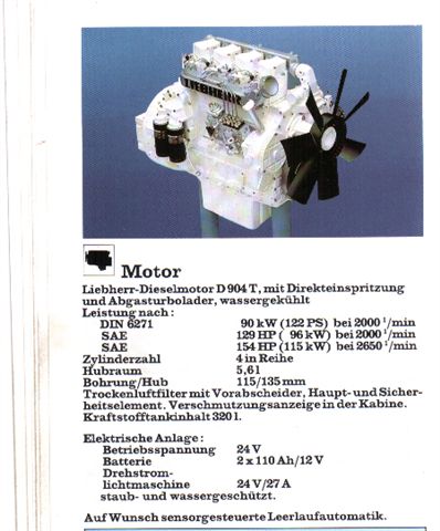 Motore Liebherr