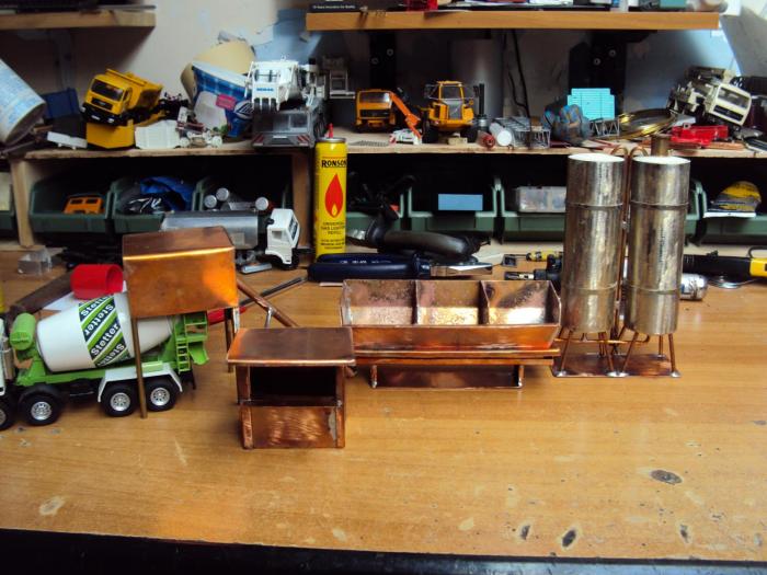 costruzione di un impianto di calcestruzzi