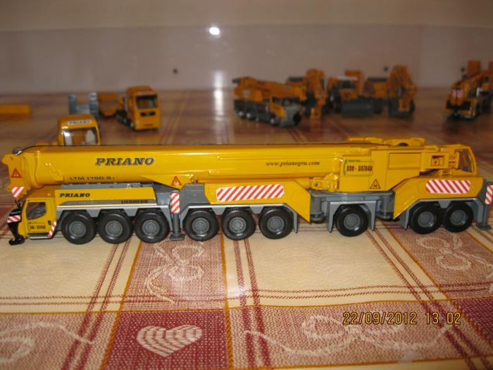 sollevamento in coppia con liebherr LTM 1750.9.1 e LTM 1400