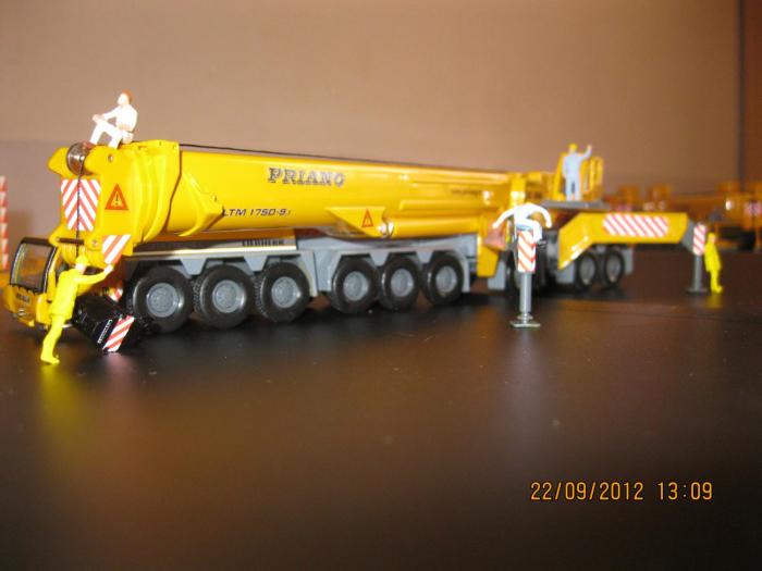 sollevamento in coppia con liebherr LTM 1750.9.1 e LTM 1400