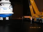 sollevamento di coppia con liebherr LTM 1750 e LTM 1400