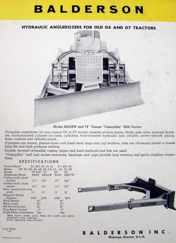Balderson Caterpillar