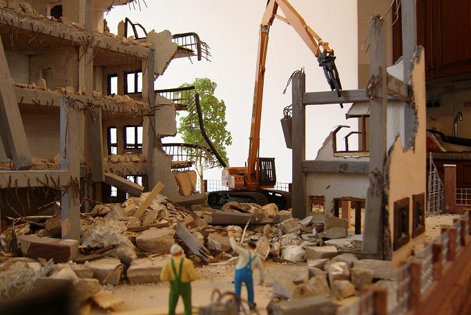 diorama demolizioni