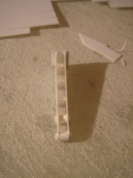 Braccio prolunga in costruzione