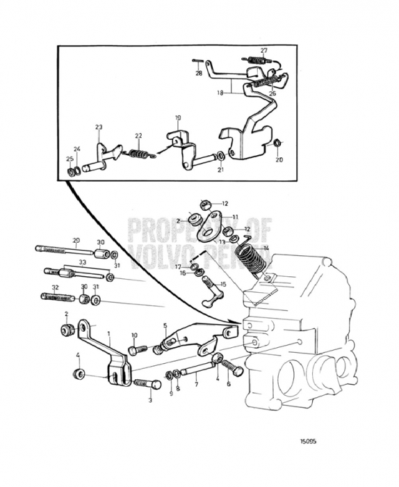 Leveraggi regolatore perkins 103-10