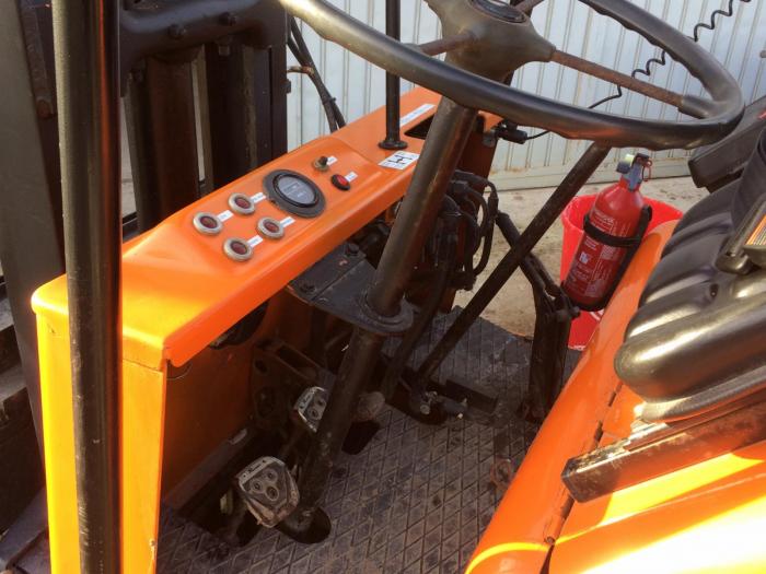 Muletto OM dm15 consolle comandi