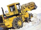 pala Komatsu con 4 catene